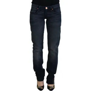 Acht Chic Low Waist Denim Straight Fit Jeans