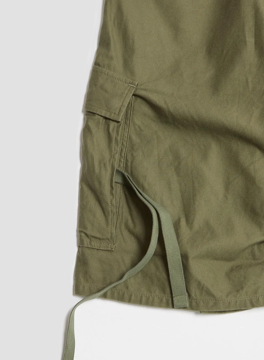 Army Cargo Shorts in Dark Green