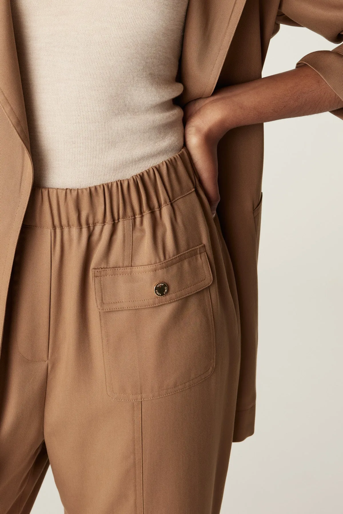 Carmen Tencel Pant - Camel