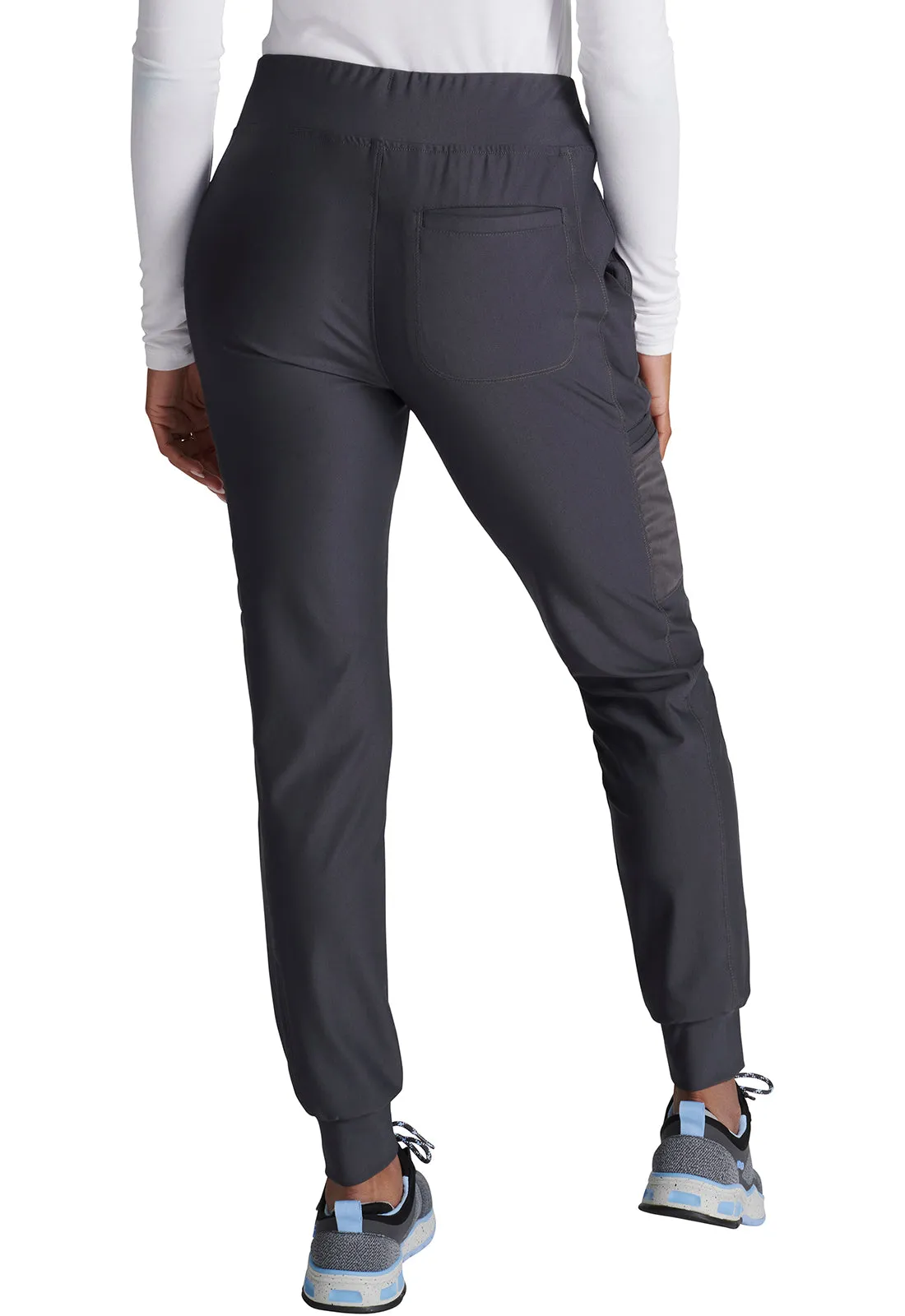 Cherokee Form CK092 Women's Mid-Rise Jogger Scrub Pant - PETITE