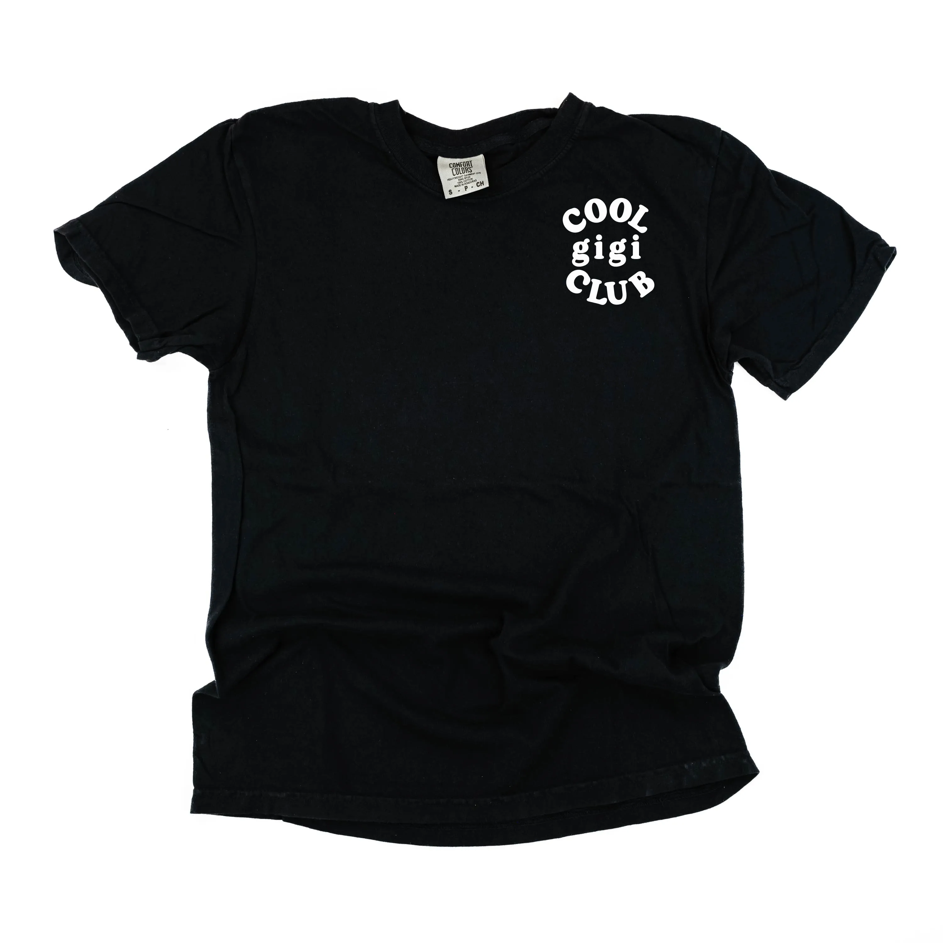 COOL Gigi CLUB - Pocket Design - SHORT SLEEVE COMFORT COLORS TEE