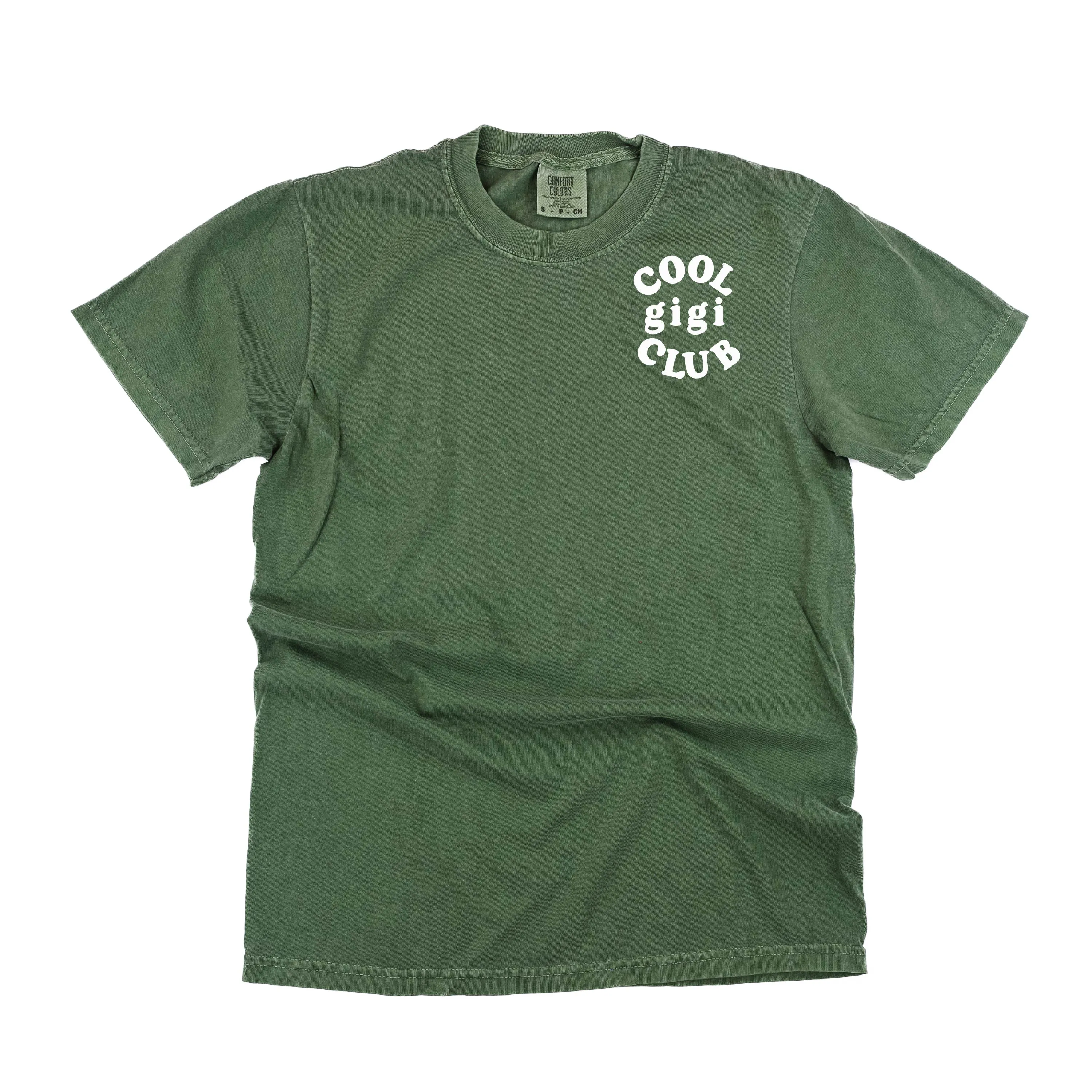 COOL Gigi CLUB - Pocket Design - SHORT SLEEVE COMFORT COLORS TEE