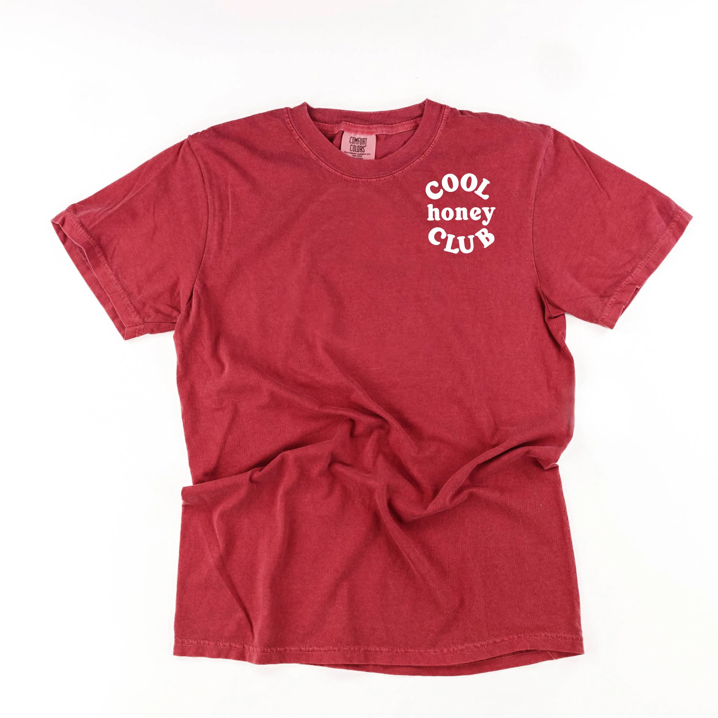 COOL Honey CLUB - Pocket Design - SHORT SLEEVE COMFORT COLORS TEE