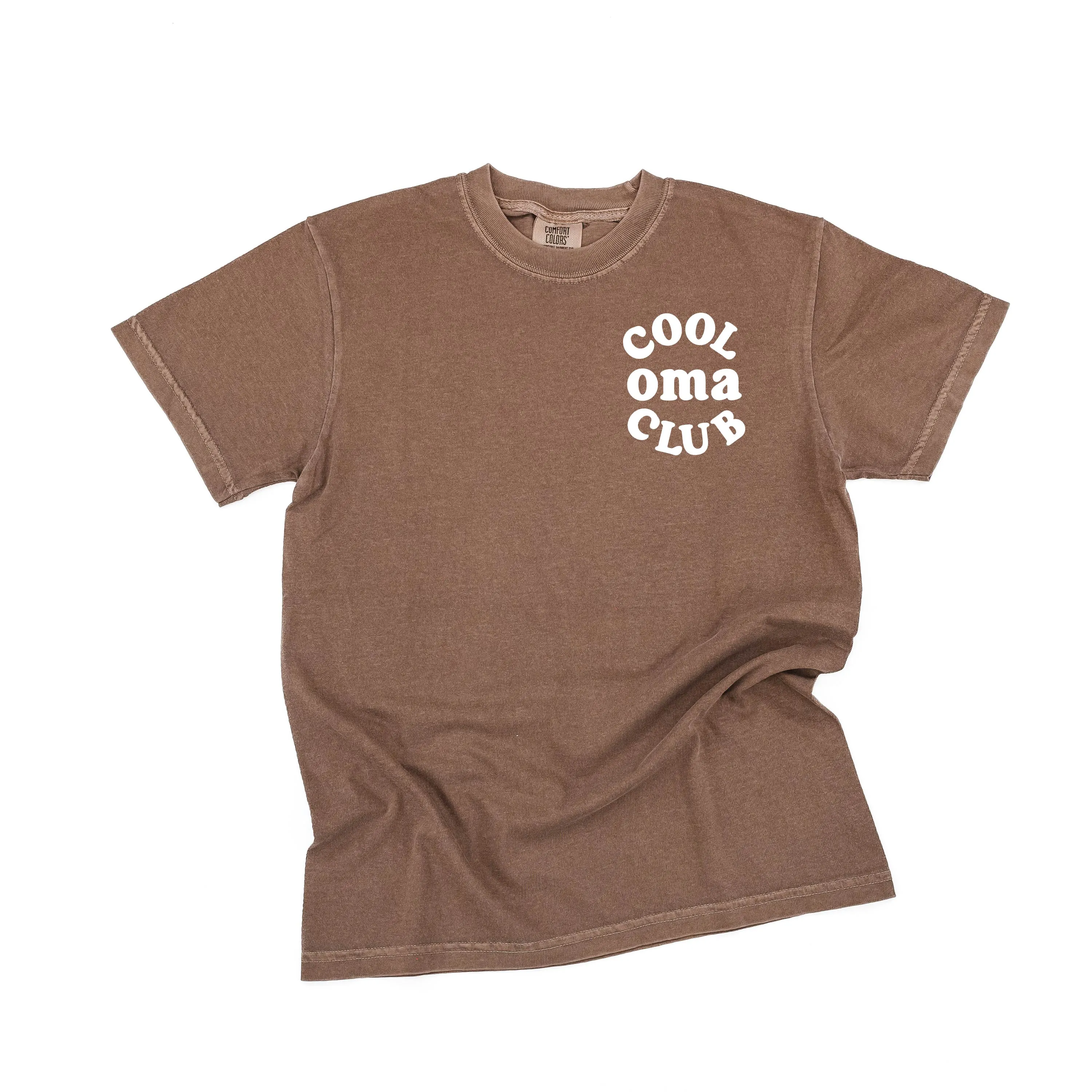 COOL Oma CLUB - Pocket Design - SHORT SLEEVE COMFORT COLORS TEE