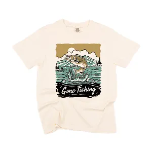 Gone Fishing - SHORT SLEEVE COMFORT COLORS TEE