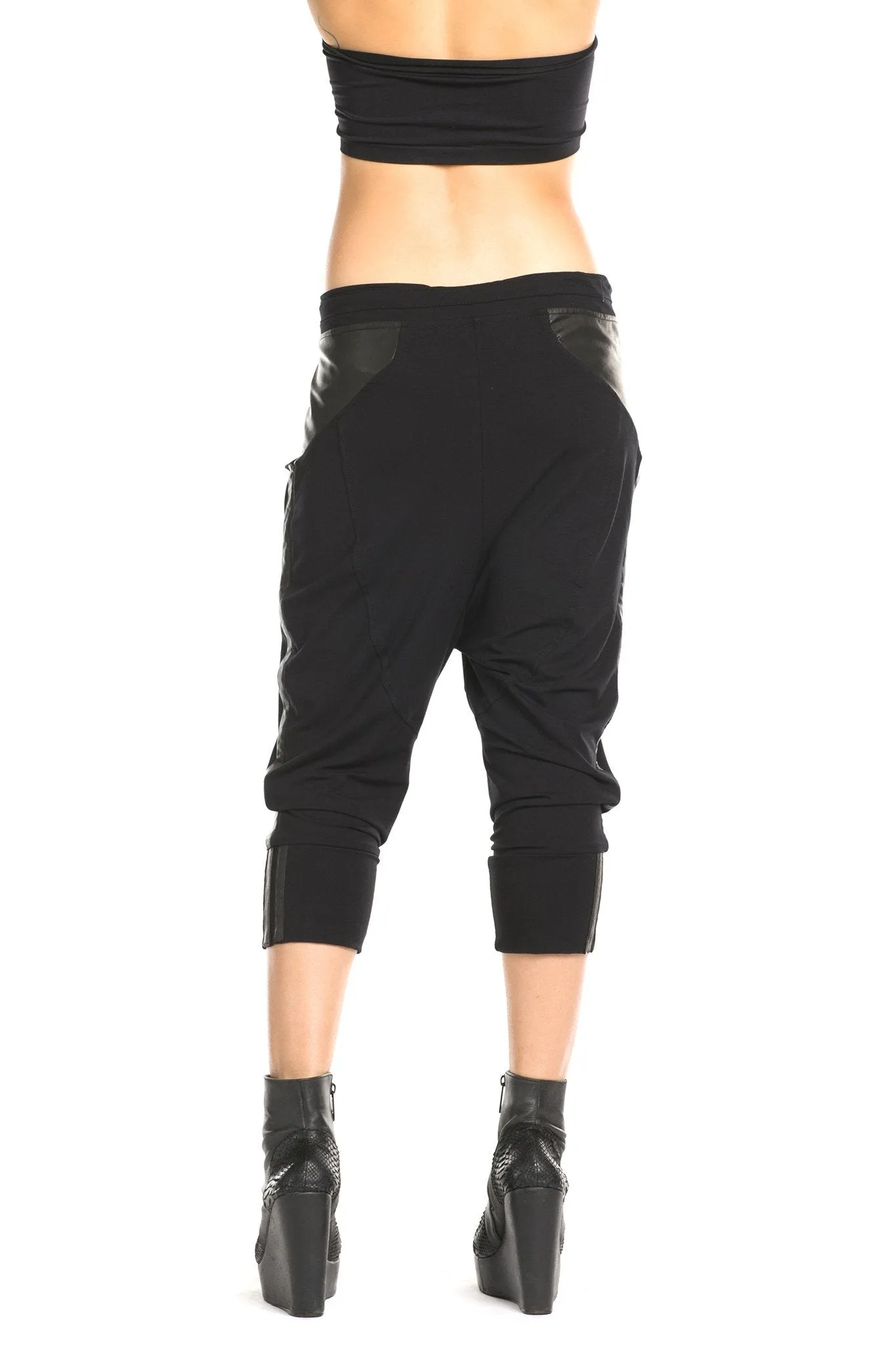 Hilmer x Sparrow Onyx Harem Cropped Pants - last size XS