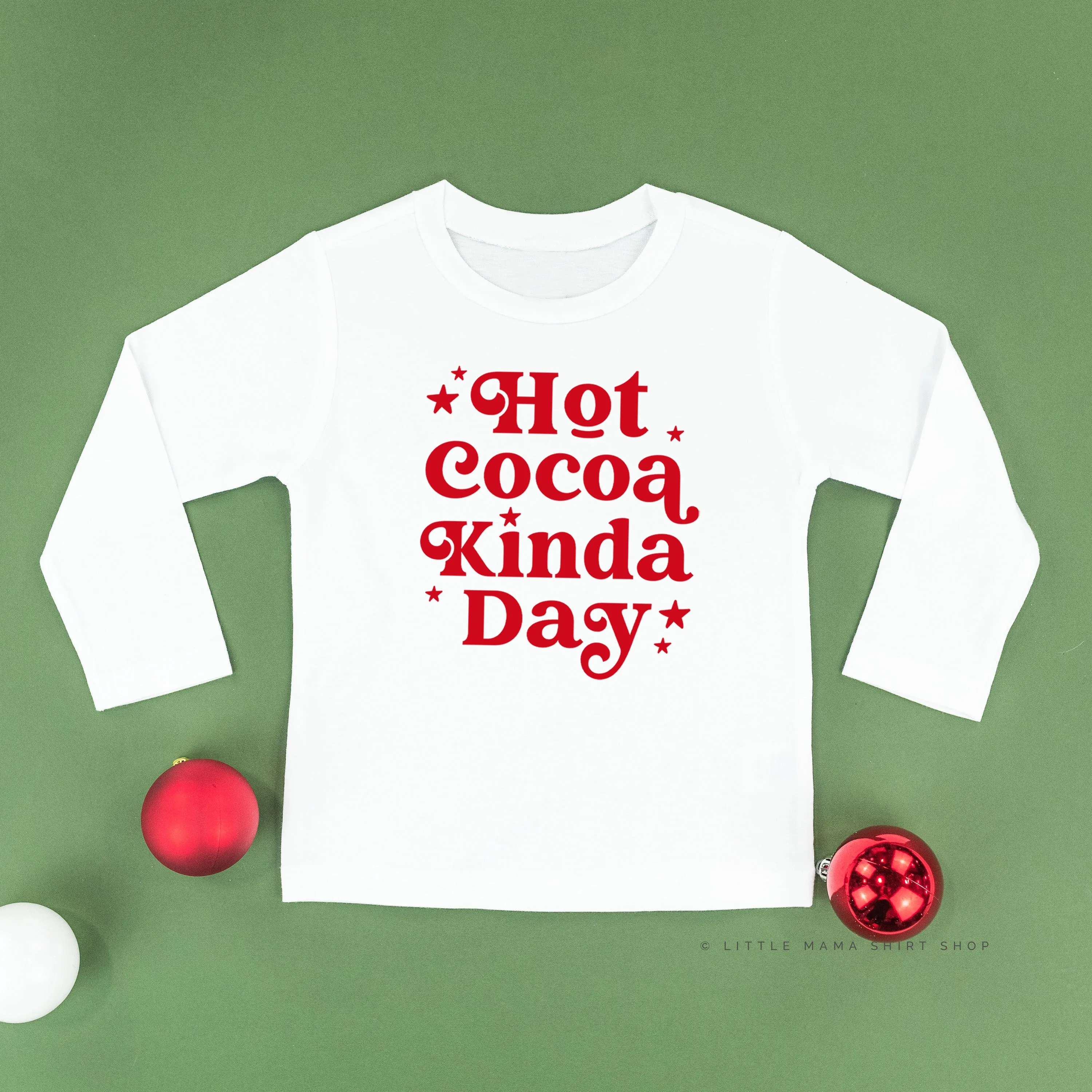 Hot Cocoa Kinda Day - Child LONG SLEEVE Tee