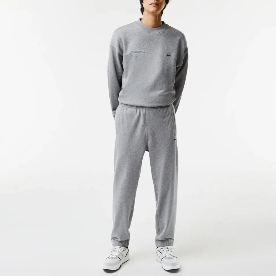 Lacoste Print Trackpants (Grey Chine) XH0103-51