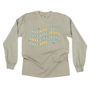 Love Like Jesus - BOY Version - LONG SLEEVE COMFORT COLORS TEE