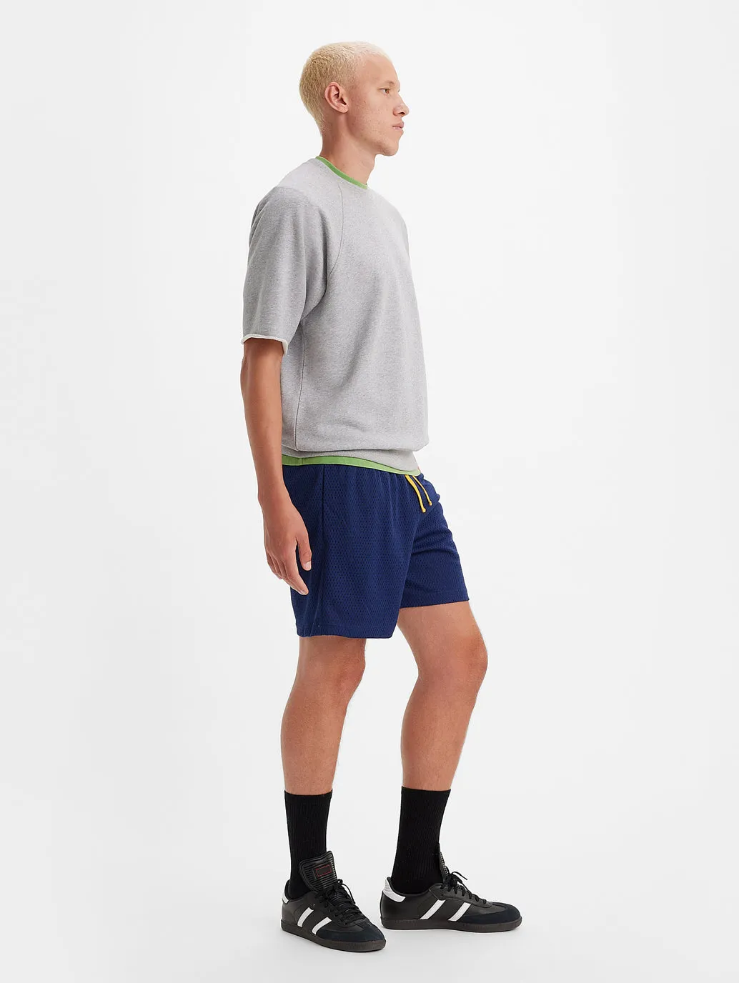Men's Blue Regular Fit Shorts