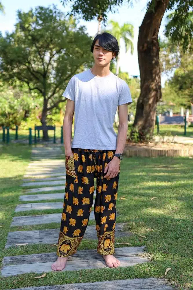 MENS LOUNGE BOHO PANTS