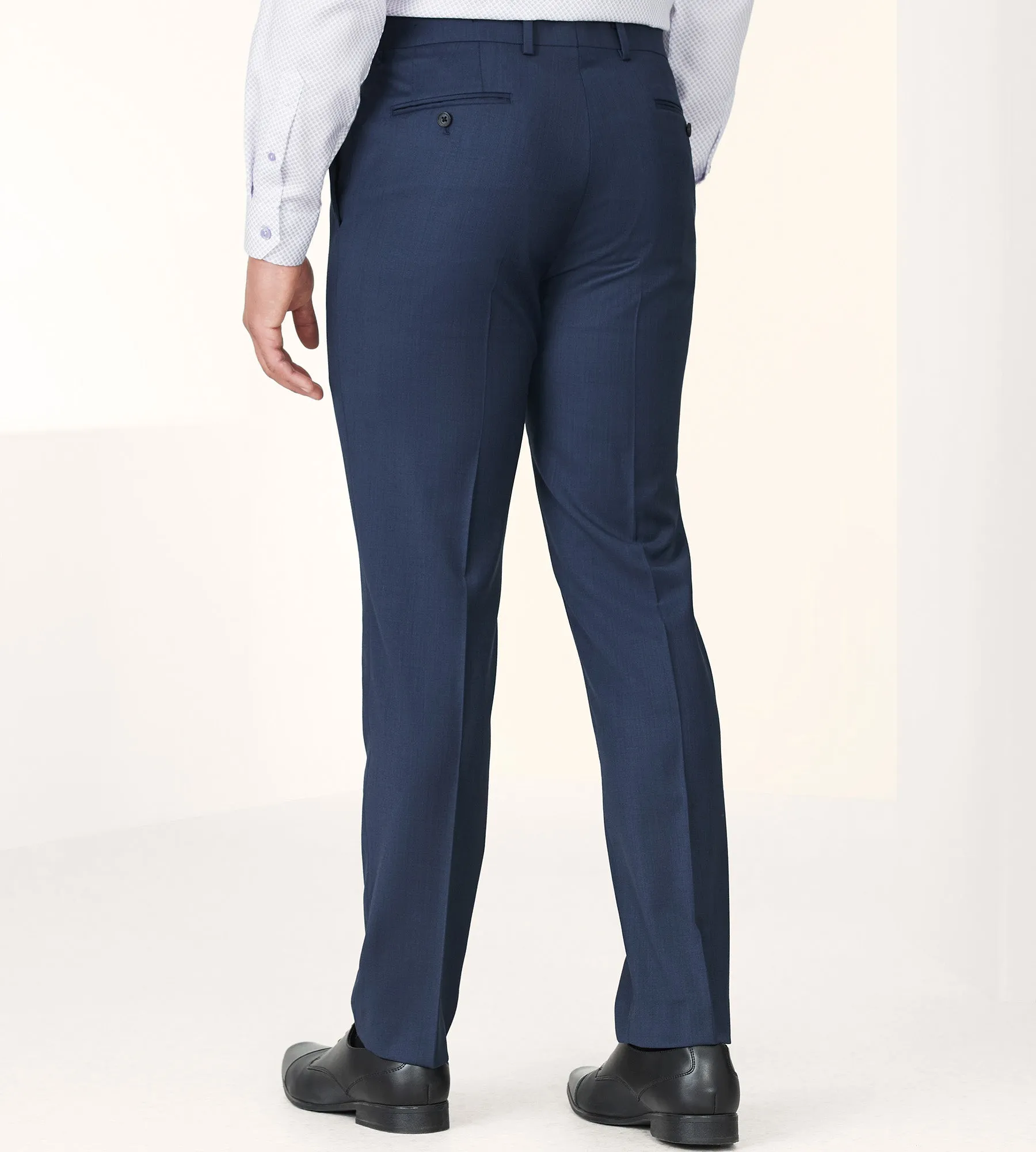 Modern Fit Wool Suit Pants