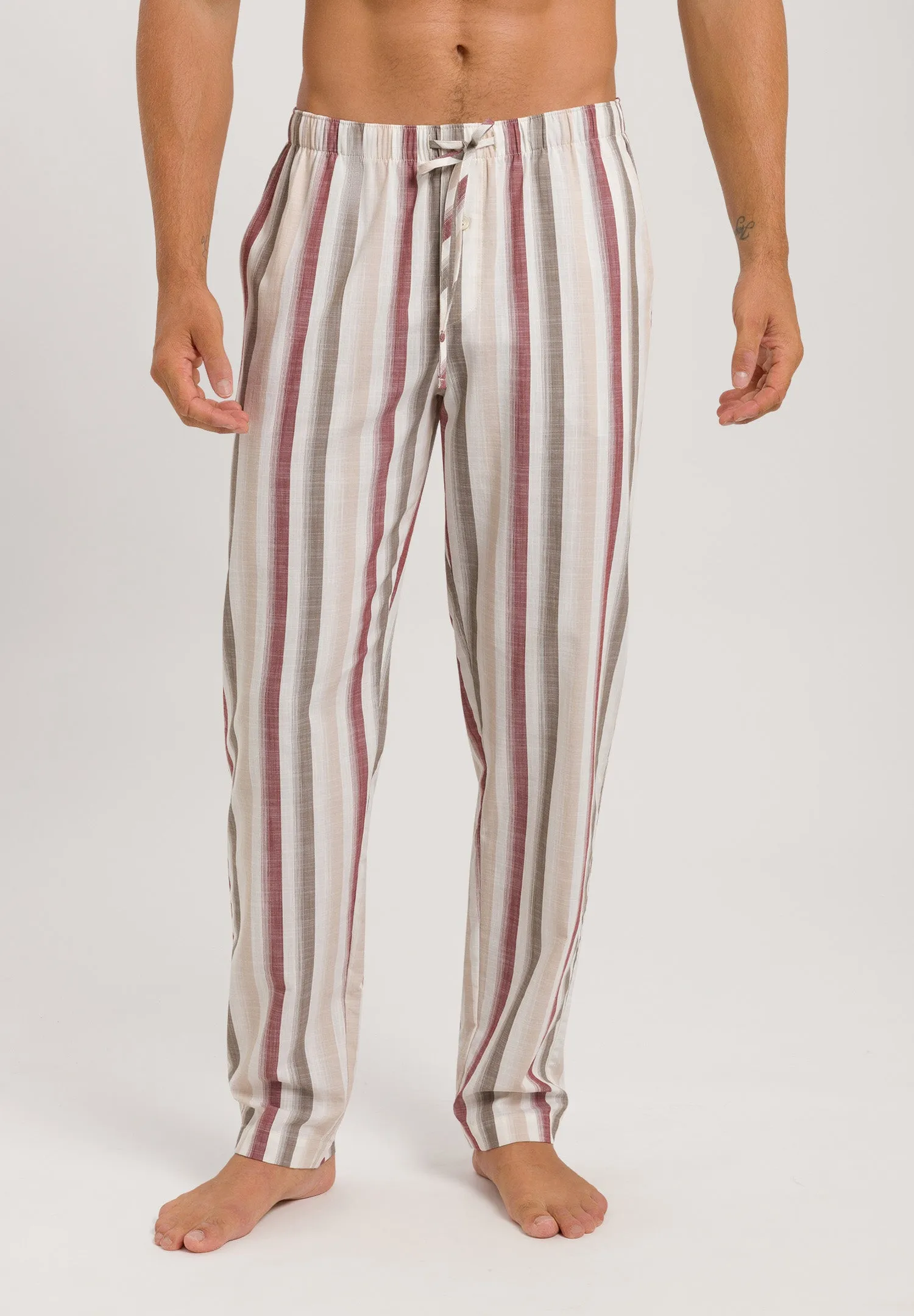 Night And Day Pants Woven | Russet Beige Stripe 75114-2876