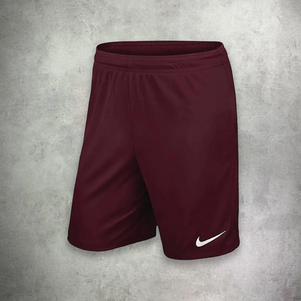 Nike Dri- Fit T-shirt/ Shorts Set Maroon Red