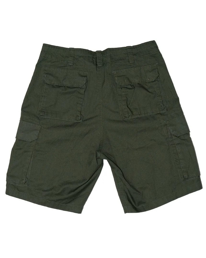 Overload Paratrooper Cargo Shorts - Olive