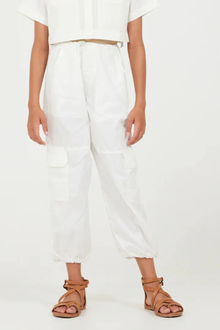 Oyster Parachute Pant