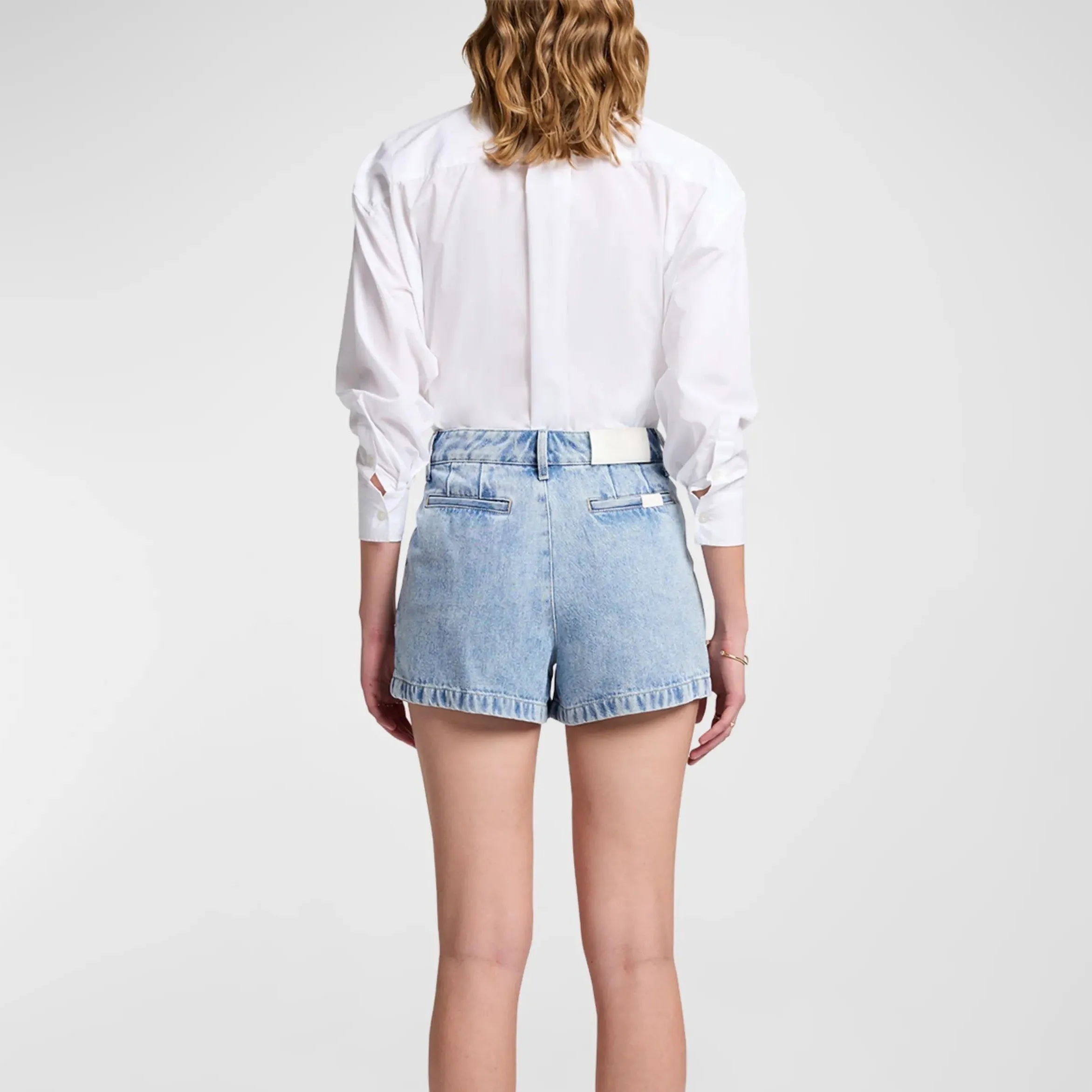 Pleated Shorts