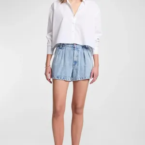 Pleated Shorts