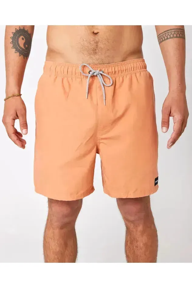 Rip Curl Easy Living Volley Shorts Clay