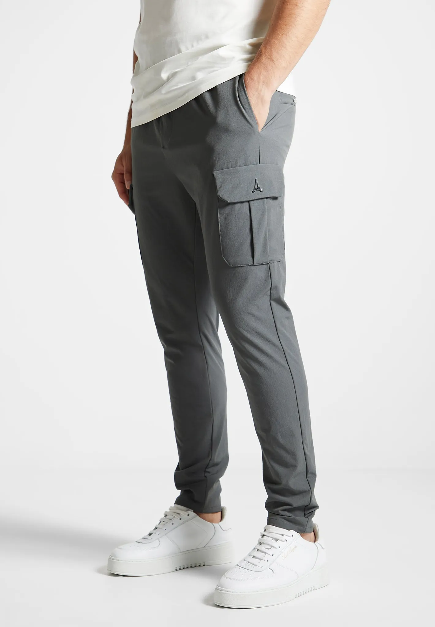 Technical Cargo Pants - Charcoal Grey