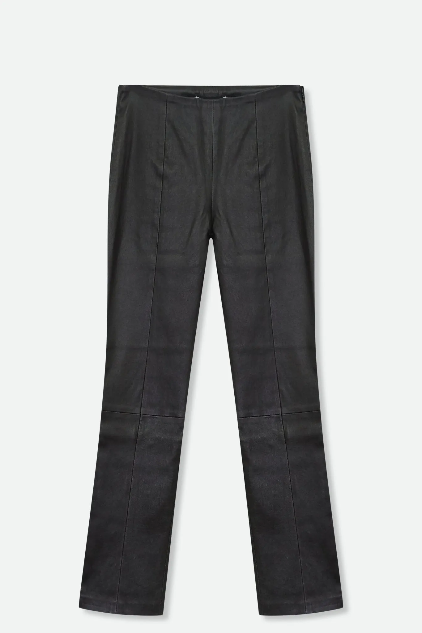 TRAVERNA FITTED PANT IN STRETCH LEATHER