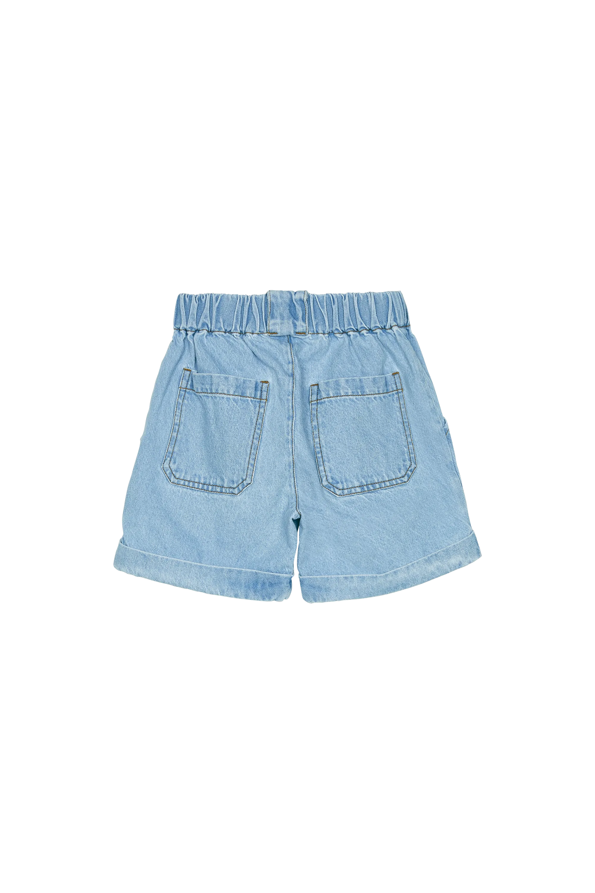 WEEK-END Bleached Blue - Elasticated Shorts