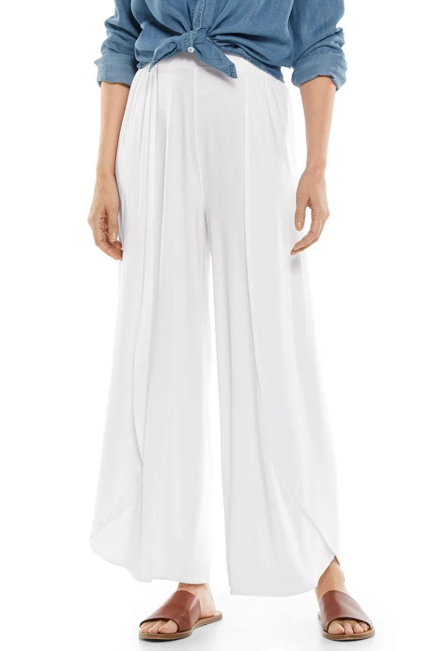 Women's Lynsu Wide Leg Pants  |  White