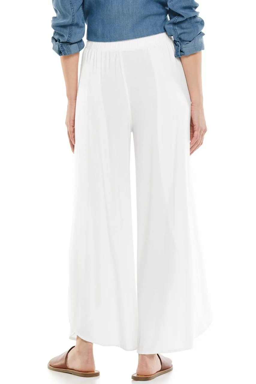 Women's Lynsu Wide Leg Pants  |  White