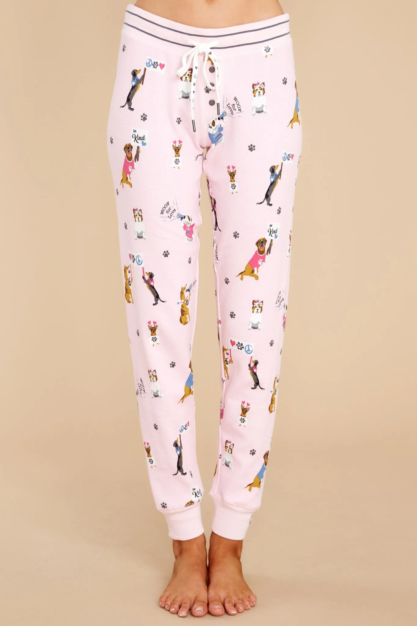 Woof Love Blush Jam Pants