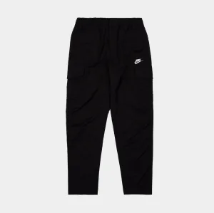 Woven Utility Mens Pant (Black)